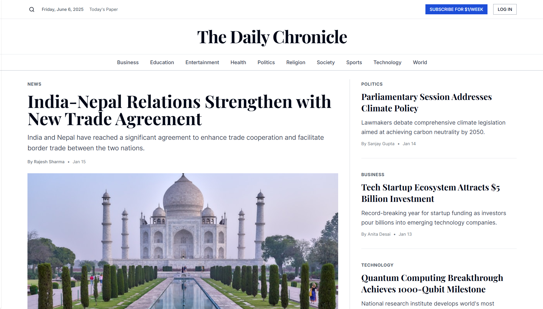 NewsApp - advanced news aggregation platform by Abhishek Roy