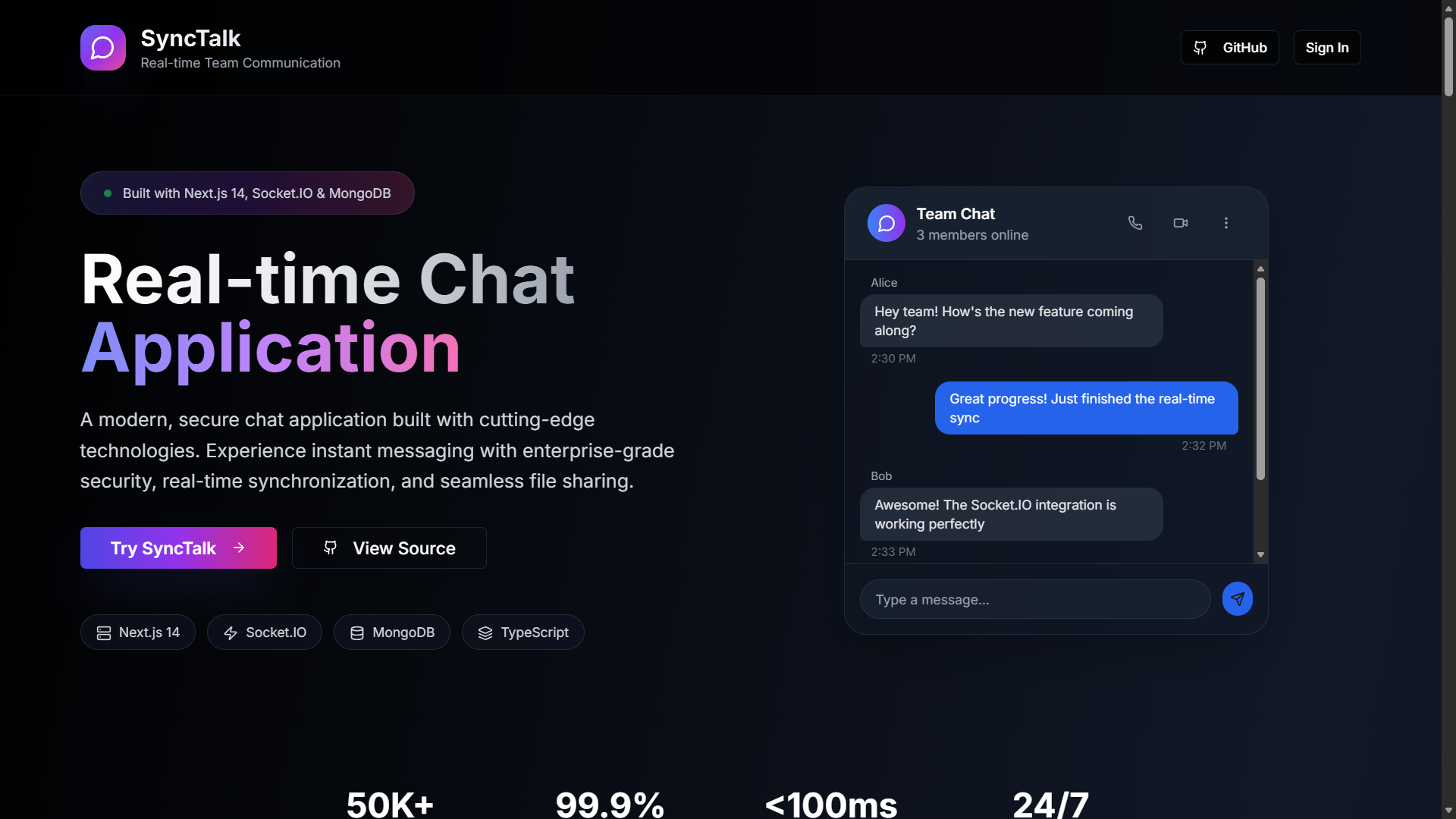 SyncTalk platform by Abhishek Roy